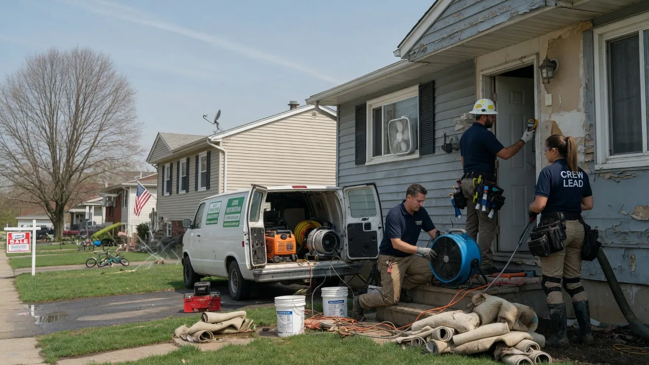 Flood Cleanup in Cambridge City, IN near me