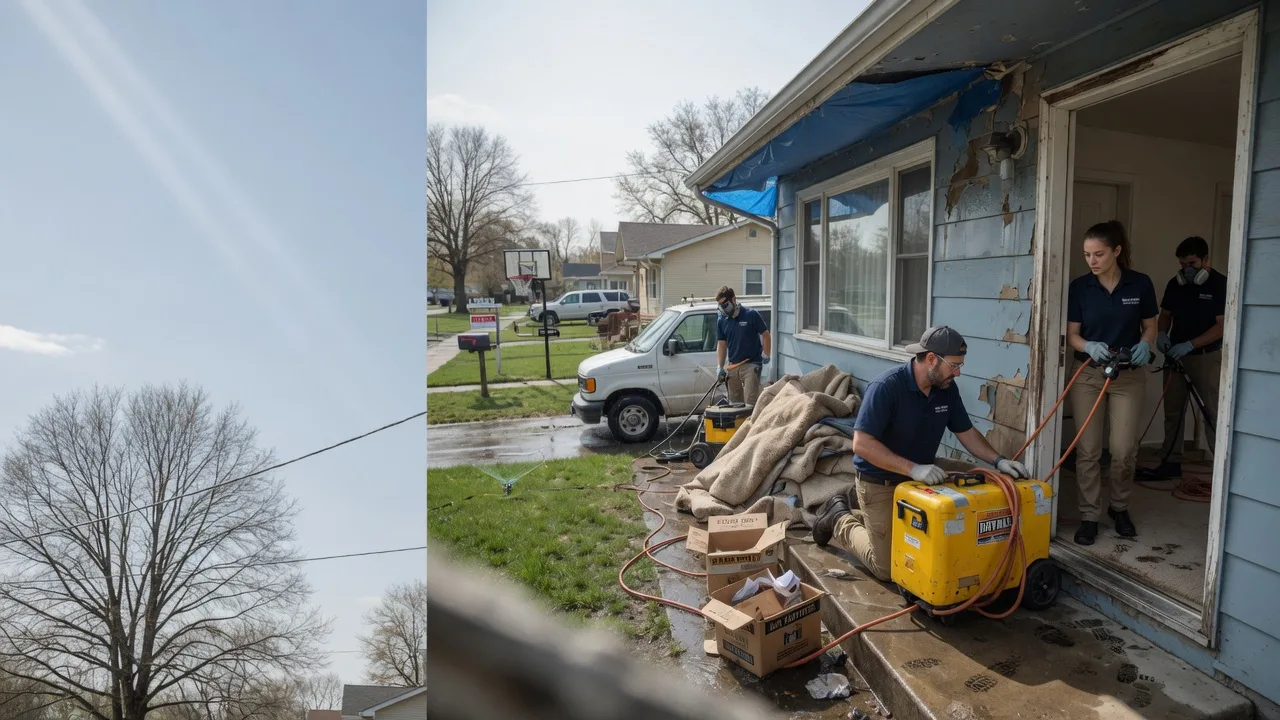 Basement Flood Cleanup in Cambridge City, IN near me
